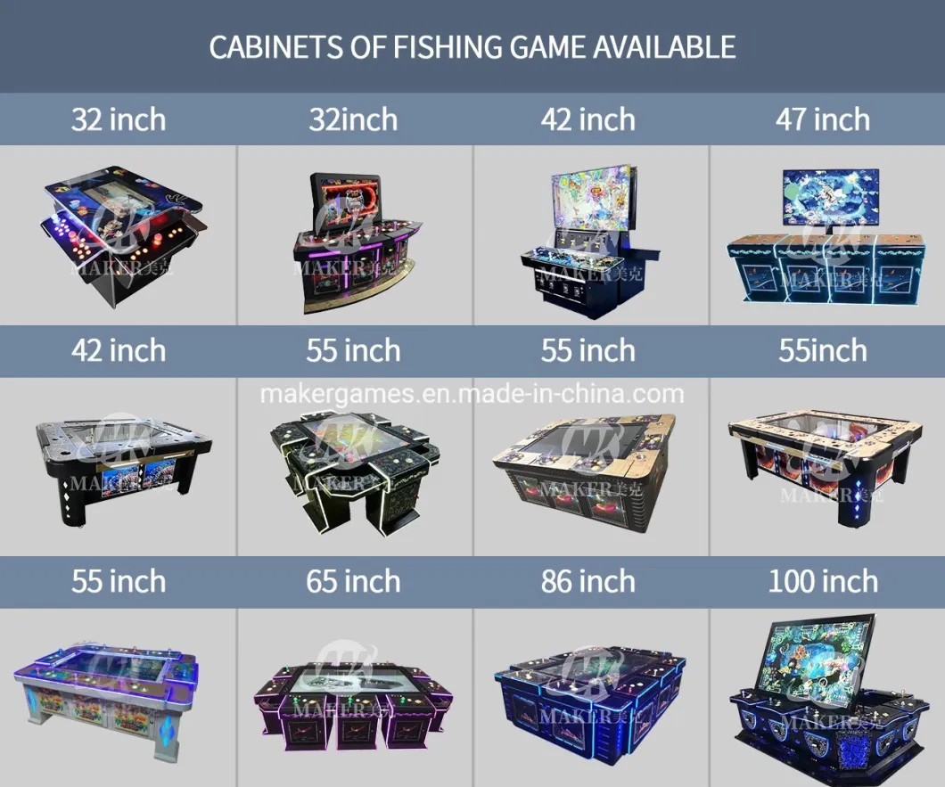 Hot Popular Seafood Paradise 5 Wholesale Casino Gambling Shooting Fish Game Machine